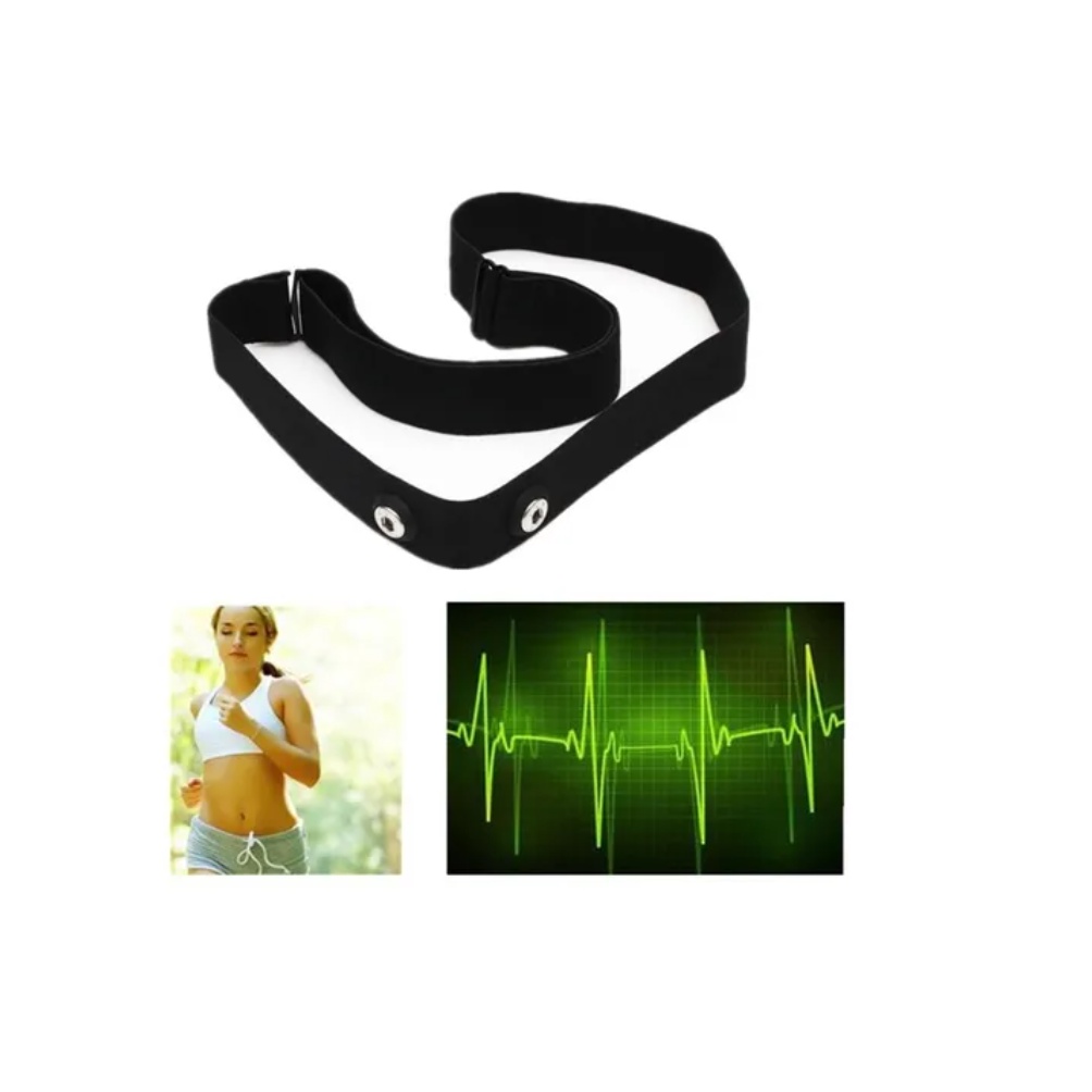 Cinta Cardíaca Para Reposição Monitor Compativel Com Sençores Garmin, Polar, Bryton (Não Acompanha o Monitor)