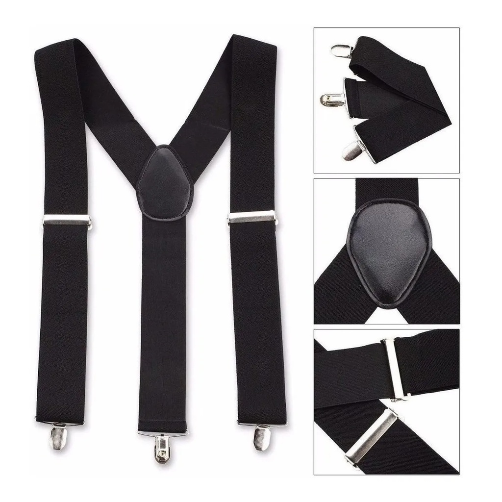 Suspensório King 3,5cm Largura Exclusivo Plus Size