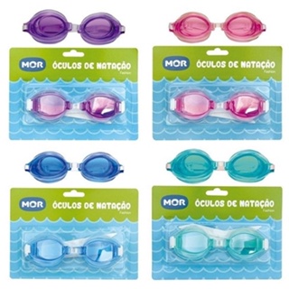 Óculos de Natação Adulto Antiembaçante Regulável - MOR em Oferta na Shopee