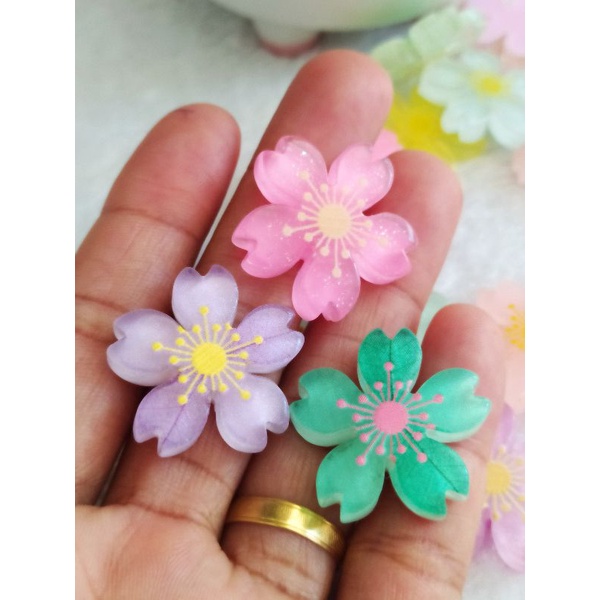 Flores em  resina 2D