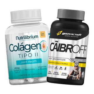 Cãibroff 60 cápsulas + Colágeno Tipo 2 / 40mg - Bodyaction