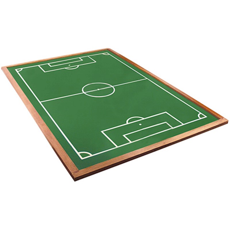 Futebol De Botão Campo Para 2 Times Brinquedo Portátil 50x75cm