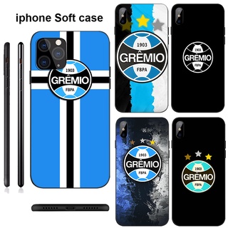 Capa Protetora Flexível Iw27 Gremio Futebol Fc Club Para Iphone 11 12 Mini Pro Max Se 2020