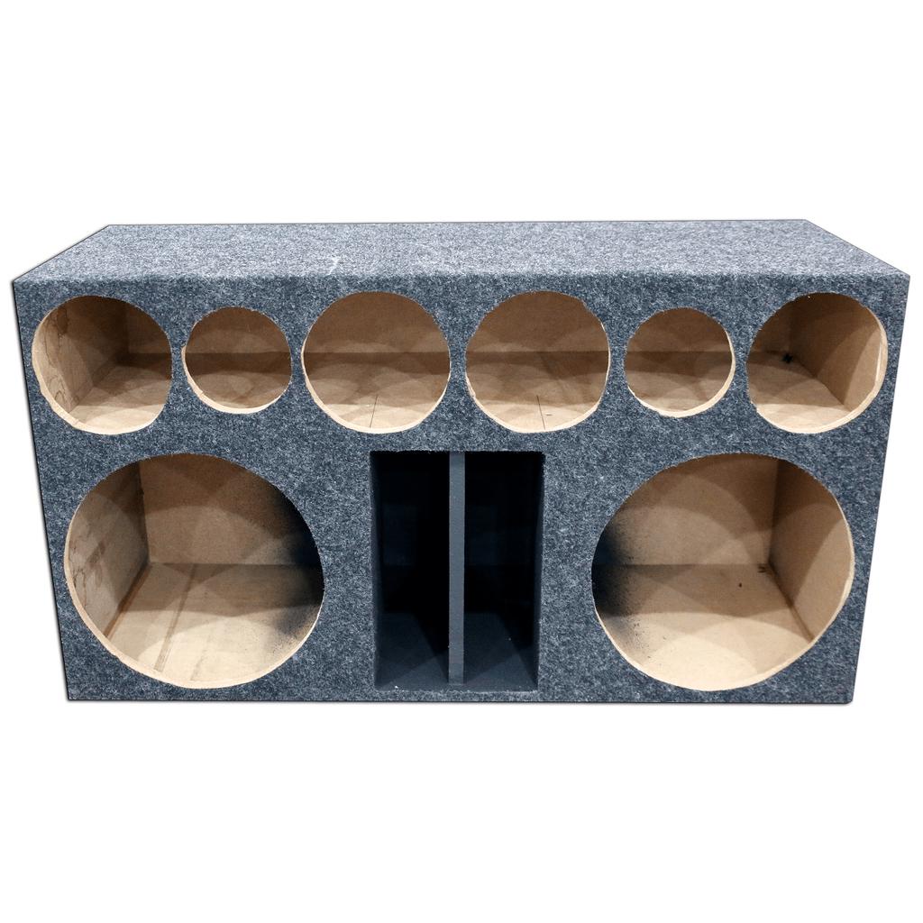 Caixa Vazia Duto Regua 2 Falante 12 + 4 Cornetas + 2 Tweeter - Spare Parts and Accessories for Vehicles