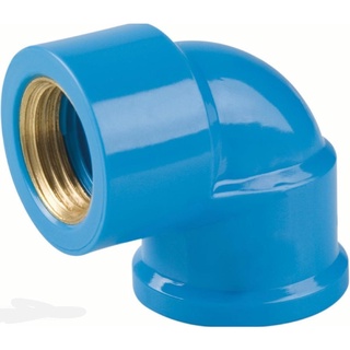 Cotovelo Azul 3/4 Com Cola E Rosca De 3/4 25mm x 20mm 1/2