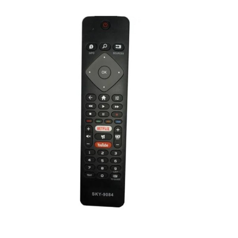 Controle Compatível Philips Smart 7721 Tv Led 4k Netflix Youtube