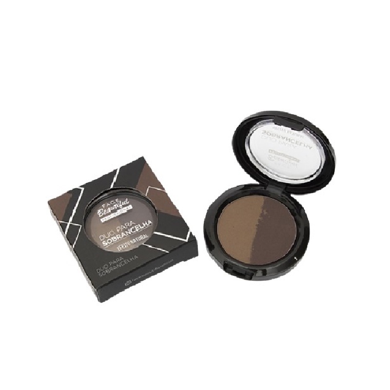 Duo Efeito Natural Para Sobrancelha Face Beautiful 5g em Oferta na Shopee