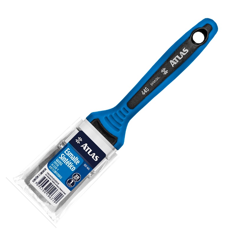 Trincha / Pincel Dupla Profissional Esmalte Sintético 4" 100 MM 445 Atlas
