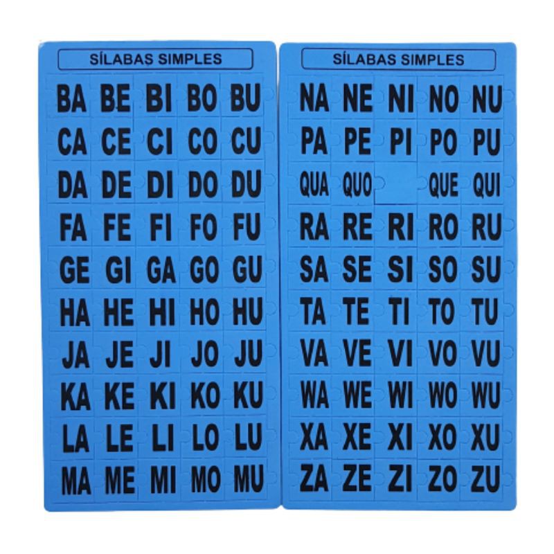 Alfabeto Móvel de Sílabas - Comprar com Melhor Preço em Móveis