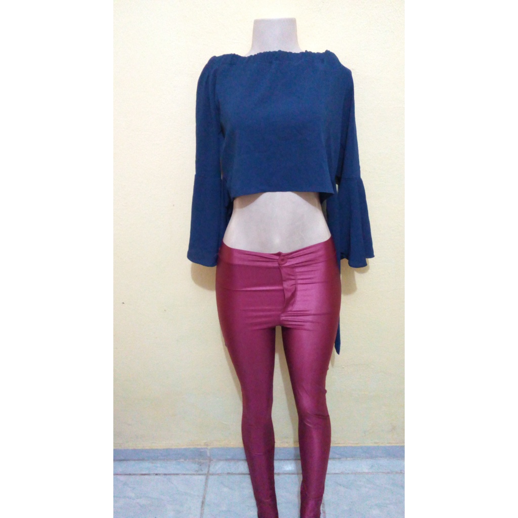 blusa solta feminina tipo ciganinha com fenda manga flare moda feminina Cachecol Lenço Feminino Pashimina Xale Echarpe Grosso xadrez com franja outono/inverno 2024/azul marinho-viscose