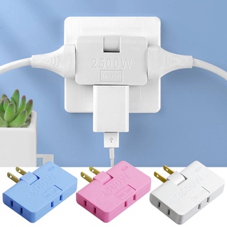 180 Graus 3 Em 1 Giratória Magro Conversor De Tomada/Ajustável Mini Portátil ABS De Carregamento Adaptador AC Extensão Plug/Padrão Americano