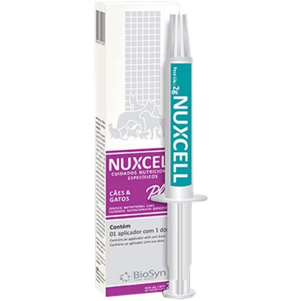 Nuxcell PLUS Ampola 2g Suplemento Vitamínico BioSyn