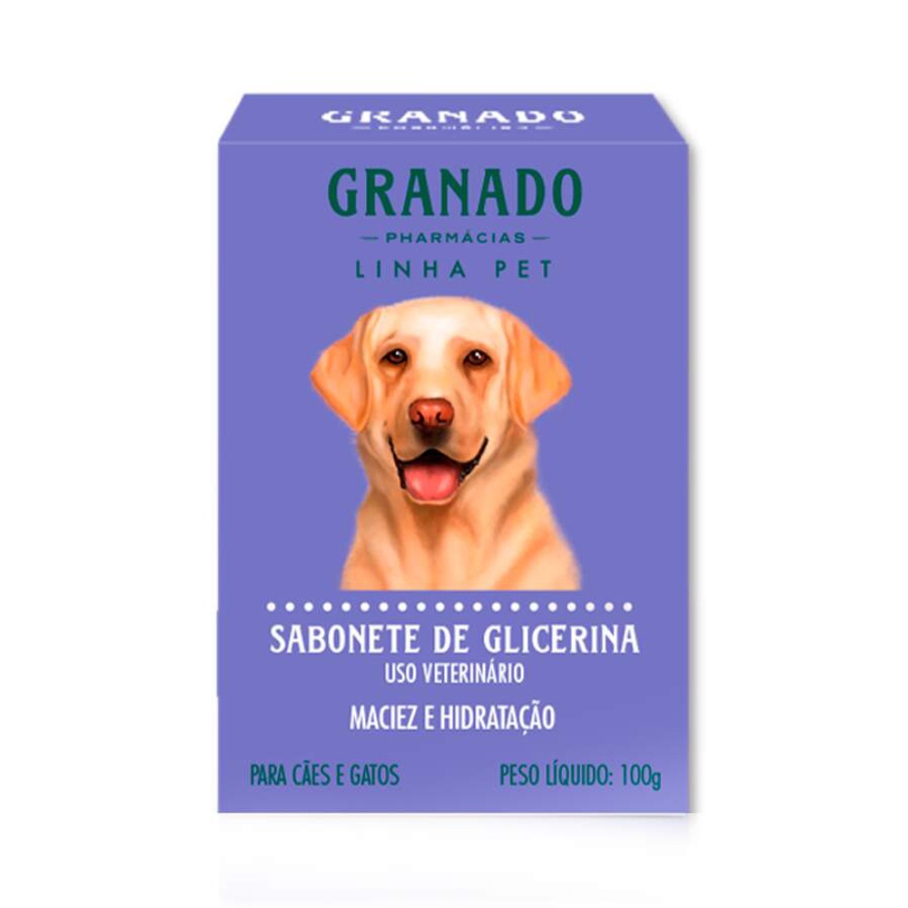 Sabonete Pet Granado Glicerina Cão Cachorro 90g