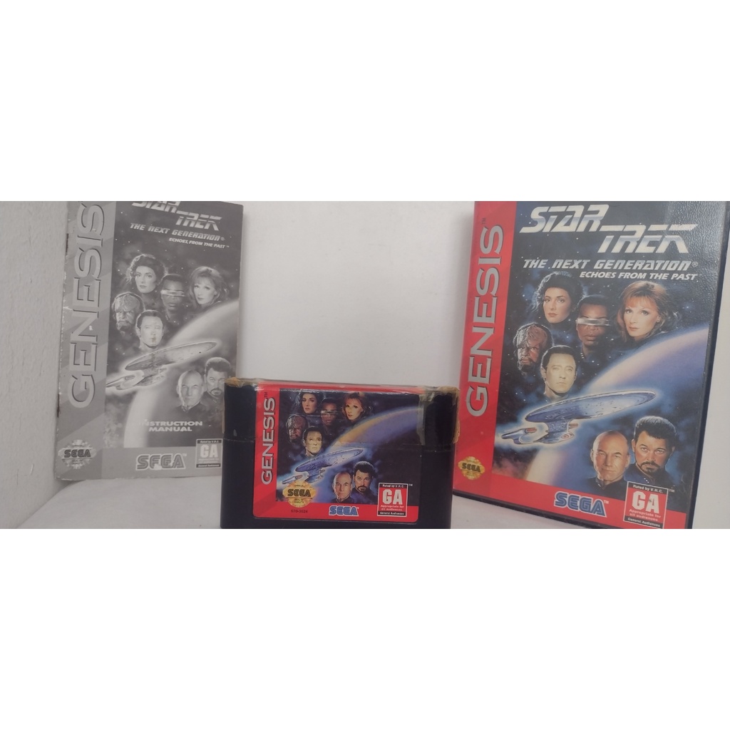 STAR TREK CARTUCHO MEGA DRIVE/GENESIS, US ORIGINAL RARO