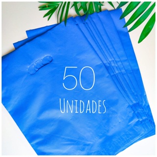 Kit 50 Sacolas Premium Boca De Palhaço Textura 30x40 Opções em Oferta na Shopee
