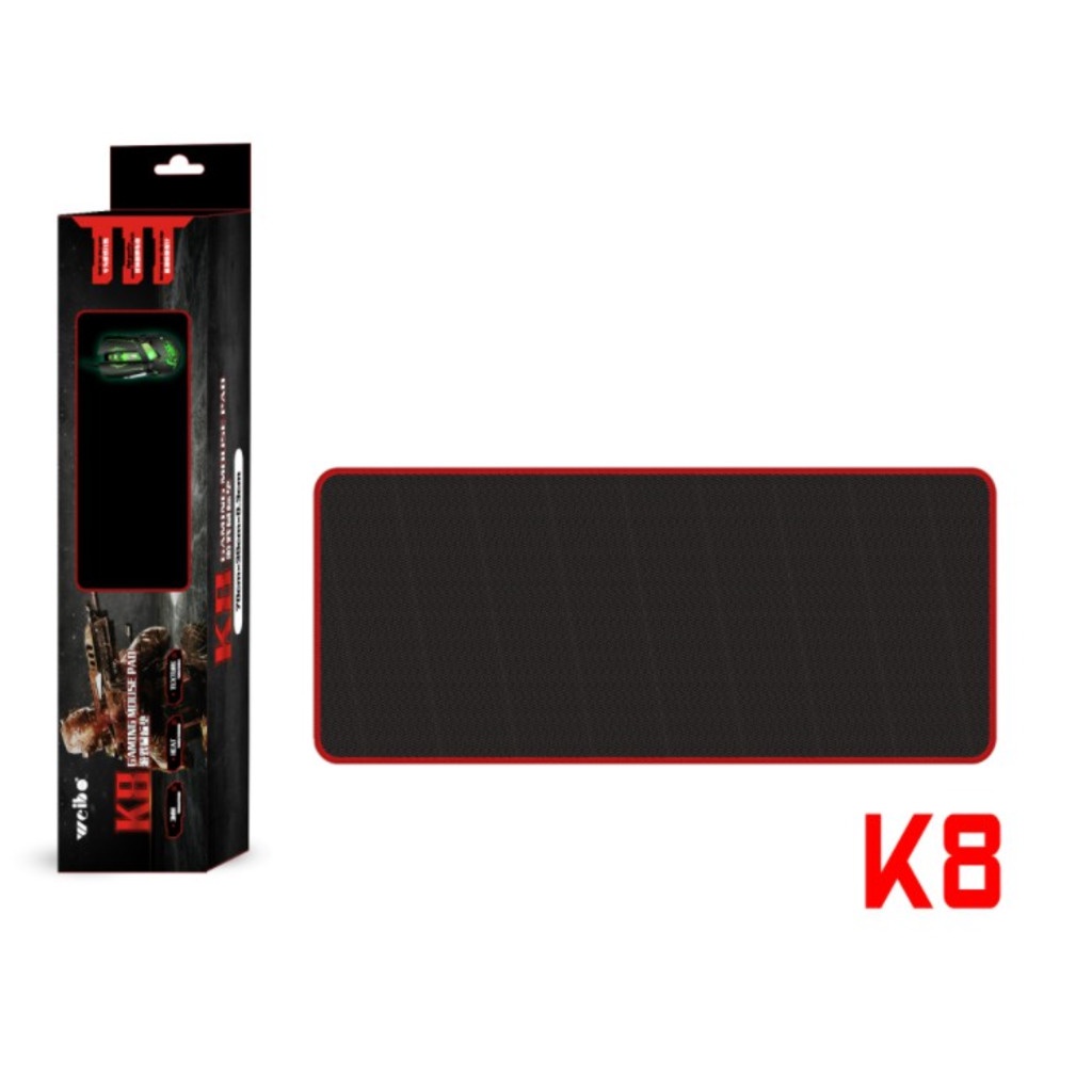 Mouse Pad Gamer K8 Speed 70 X 30 X 0.3cm Largo Grande Antiderrapante