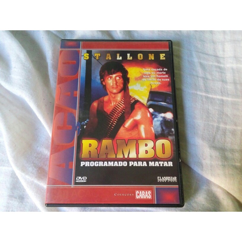 Rambo Programado Para Matar Dvd Sylvester Stallone