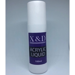 MONOMER ACRILICO LIQUIDO X&D 100ml PARA ALONGAMENTO DE UNHA.