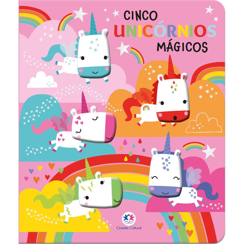 Livro - Cinco unicórnios mágicos em Oferta na Shopee