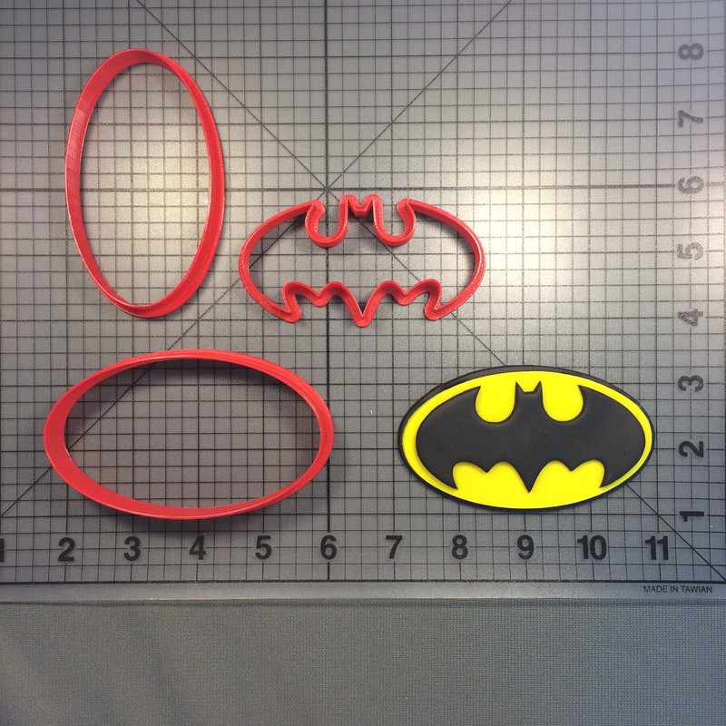 Cortador Logo Batman 4,5cm