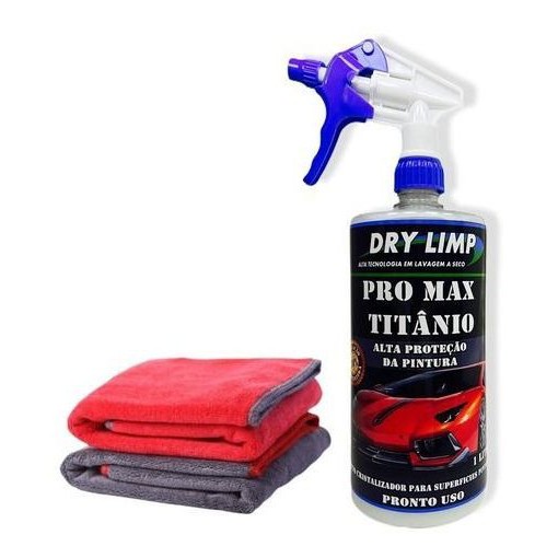 Dry Limp Pro Titanium Cristalização Da Pintura 1 Litro