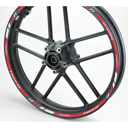 Friso Adesivo Refletivo M9 Roda Moto Triumph Tiger 800 Xc