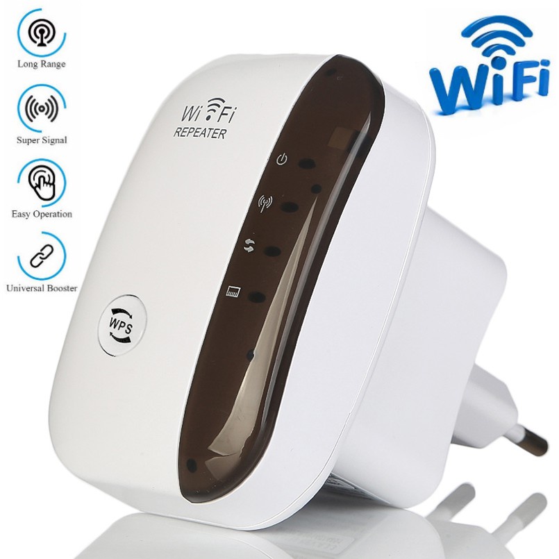 Roteador Wps 300Mbps Repetidor WIFI Sem Fio Amplificador De Sinal Rede Ap