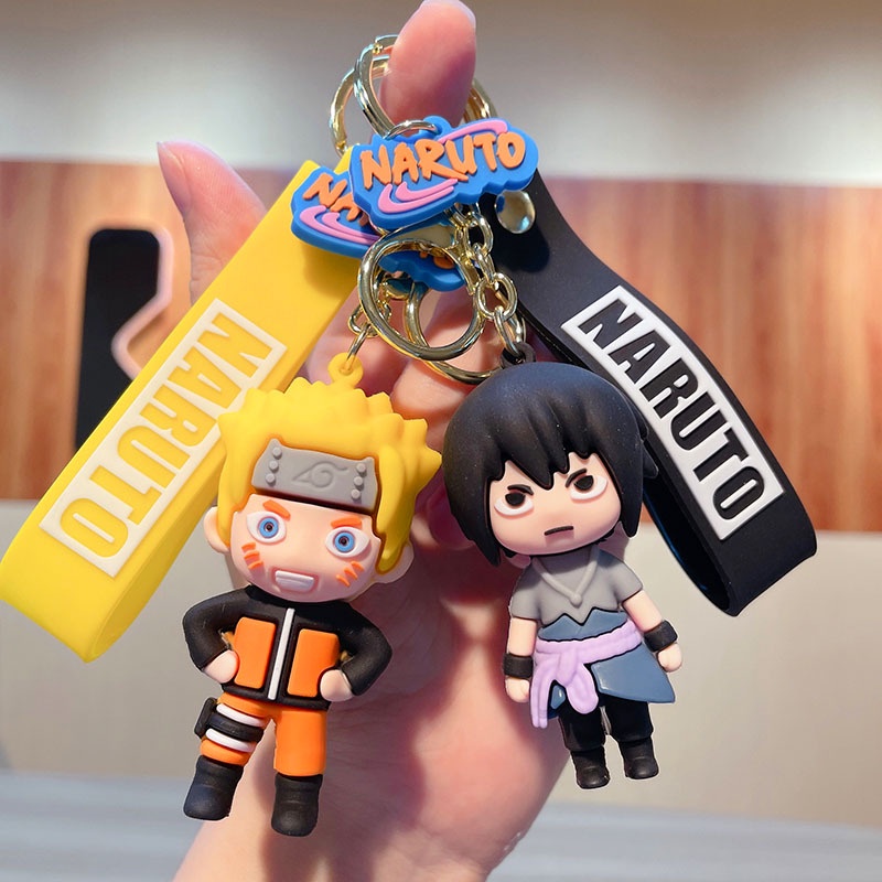 Pingente Em pvc Desenho Naruto Para Chave Anime/Mochila/Presente em  Promoção na Shopee Brasil 2023