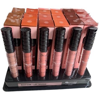 Batom Líquido Matte Nude Hora Longa Duração Max Love Shopee Brasil