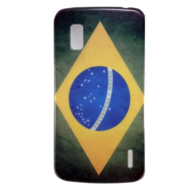Capa Case LG Nexus 4 E960 Flags Bandeiras Top Retro