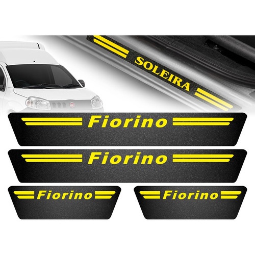 Soleira De Porta Fiat Fiorino Amarelo