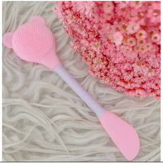 Espátula 2 em 1 escova Facial De silicone MY BEAUTY TOOLS