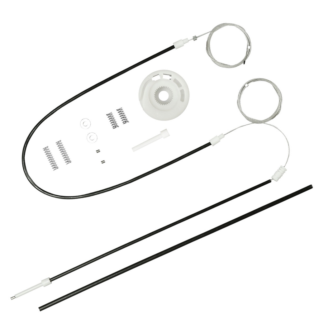 KIT REPARO MAQUINA VIDRO ELETRICO VOLKSWAGEN VW GOLF ANTIGO 2/4 PORTA DIANTEIRA ANO ATÉ 1998