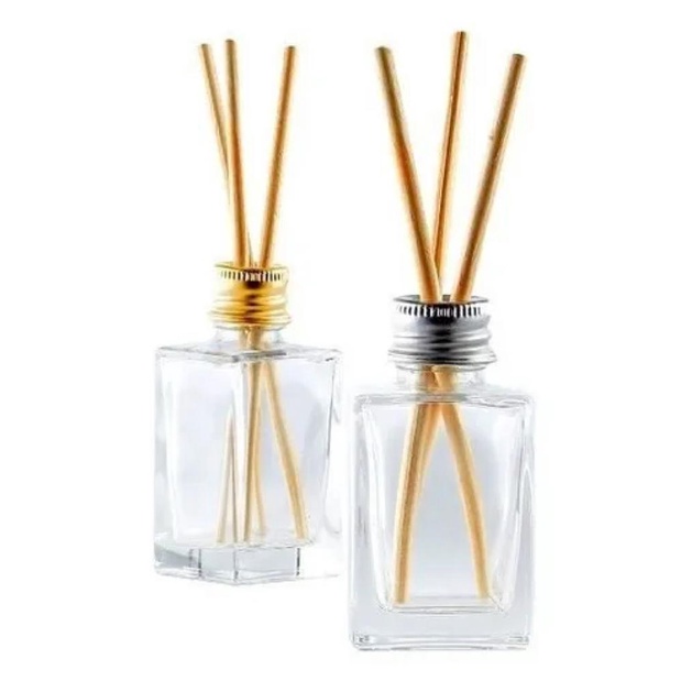 50 Kit Frasco de Vidro Para Aromatizador Difusor Vidro 30ml Com Varetas em Oferta na Shopee