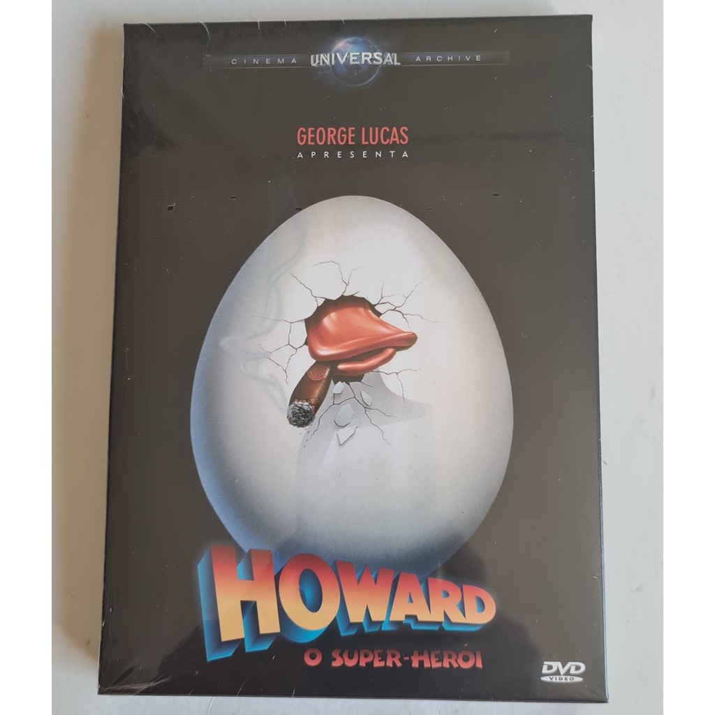 DVD Howard O Super-Herói George Lucas Com Luva Original Lacrado