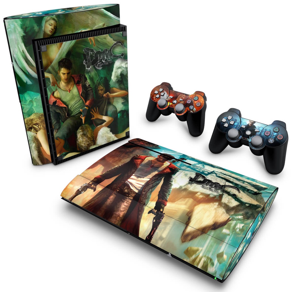 Skin PS3 Super Slim Adesivo - Devil May Cry