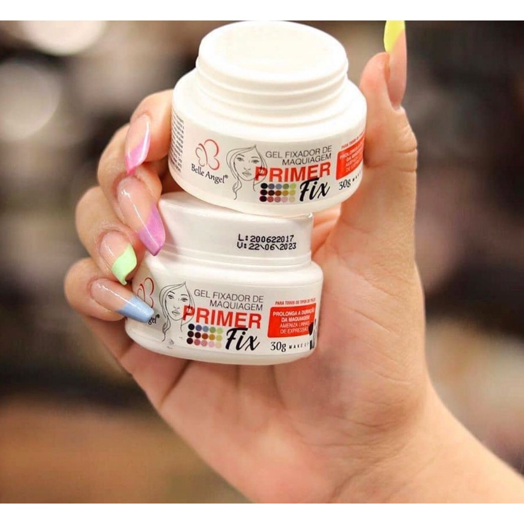 PRIMER GEL FIXADOR DE MAQUIAGEM BELLE ANGEL | Shopee Brasil