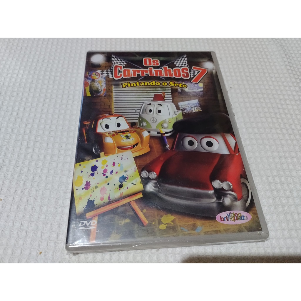 Os Carrinhos DVD Video Brinquedo Lacrado Shopee Brasil