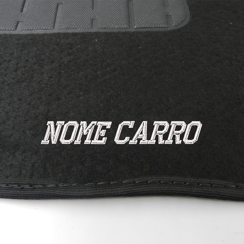 Detalhes do Tapete Carpete Stander Audi A3 97 98 99 00 01 2002 Até 2006 Preto (04 Peças) Bordado  PROMOÇÃO Novidade