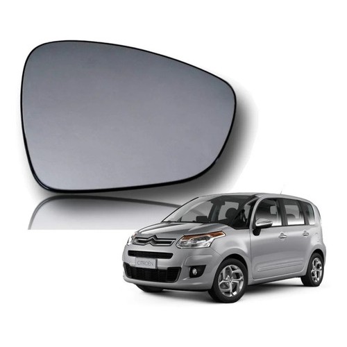 Vidro Lente Retrovisor C3 Picasso 13 14 15 16 17 18 Original