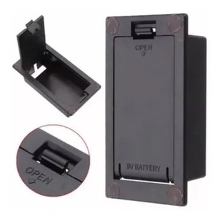 Compartimento Box Para Bateria 9 Volts P/ Guitarra e Baixo