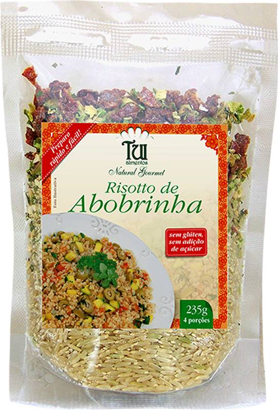 Risoto de Abobrinha Tui Alimentos 235g - Vegano