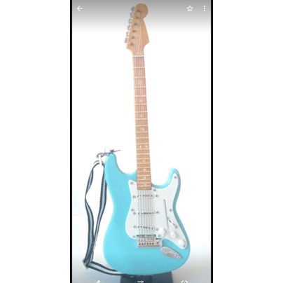 Miniatura de Guitarra Strato, Blister Decoração