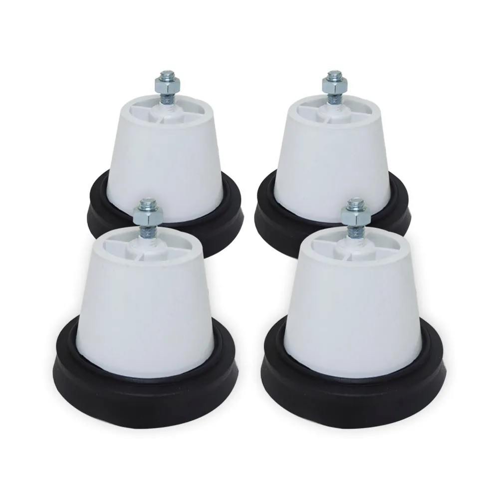 Kit de Pés Niveladores com Ventosa para Lava e Seca - Brastemp - BWS24