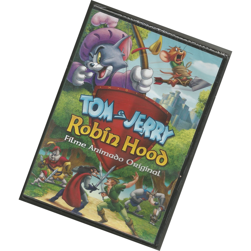 Tom E Jerry Robin Hood O Filme Dvd Lacrado