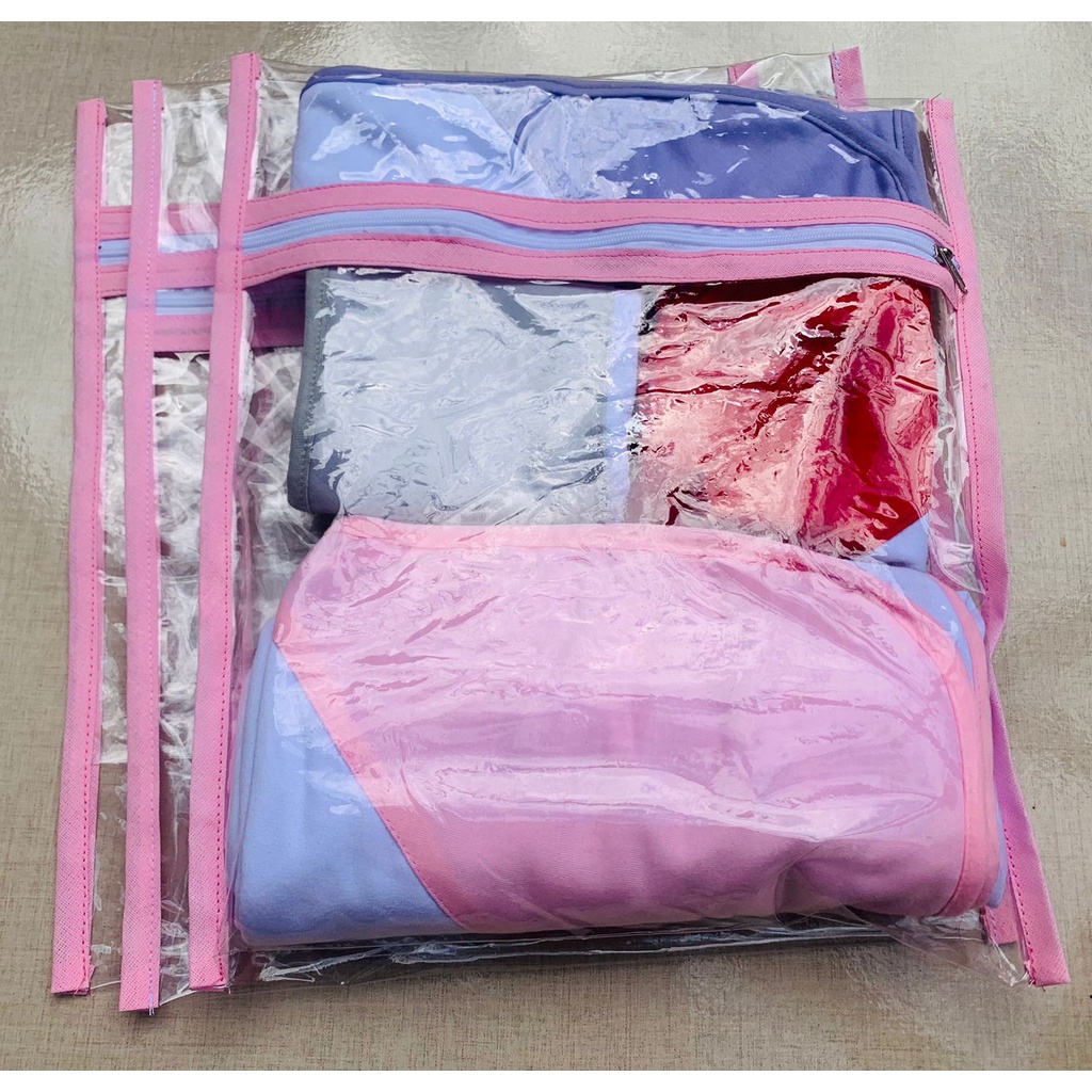 Kit 3 Saquinhos de PLÁSTICO organizadores maternidade PERSONALIZADO COM NOME E TEMA, roupa MOLHADA, para escola, suja em Oferta na Shopee