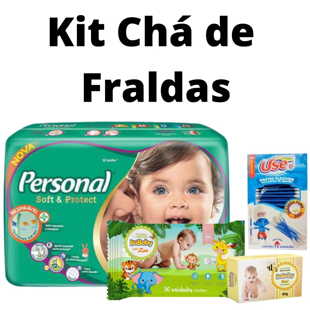 Kit chá de fralda personal higiene bebê e cuidados kit presente para chá de bebê recém nascido baby box