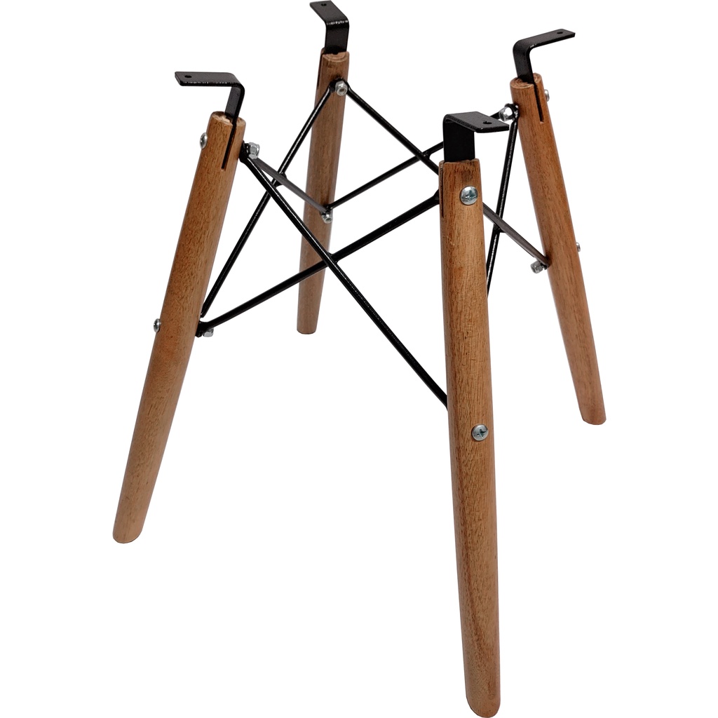Pé Base Eiffel Charles Eames Mesa Mesinha Pequena Infantil Lateral ou canto Sala