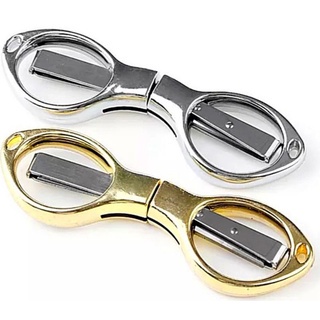 Tesoura Dobrável Metalizada Alta Qualidade