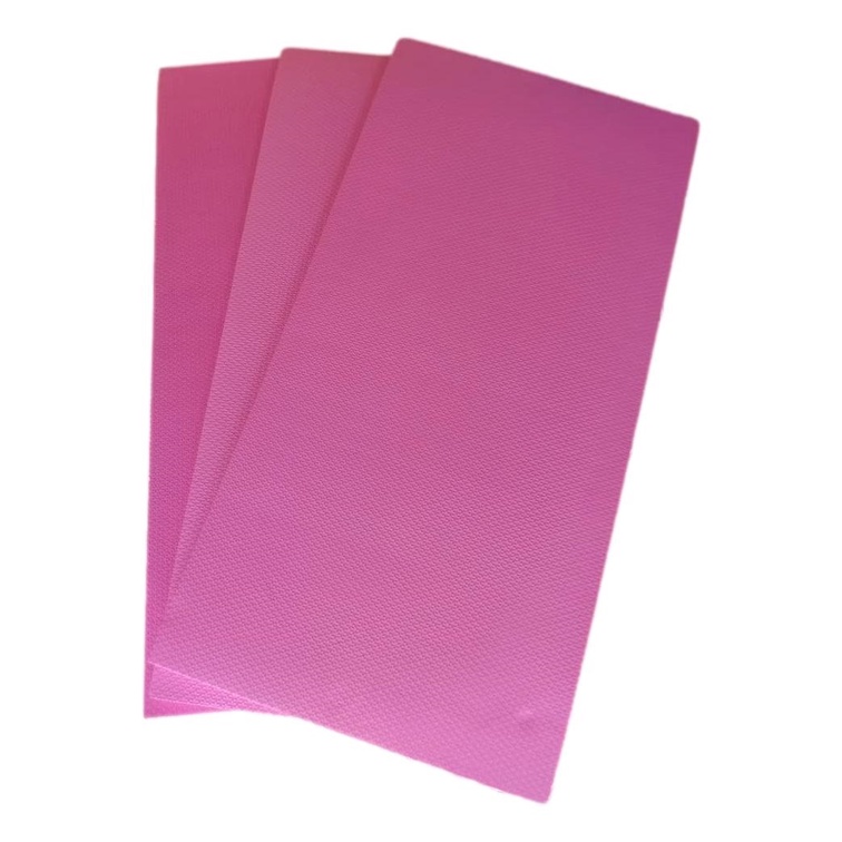 Kit 4 Colchonetes Tatames Tapetes EVA 100x50x1cm 10mm Rosa Pink Ioga Pilates Ginástica Yoga